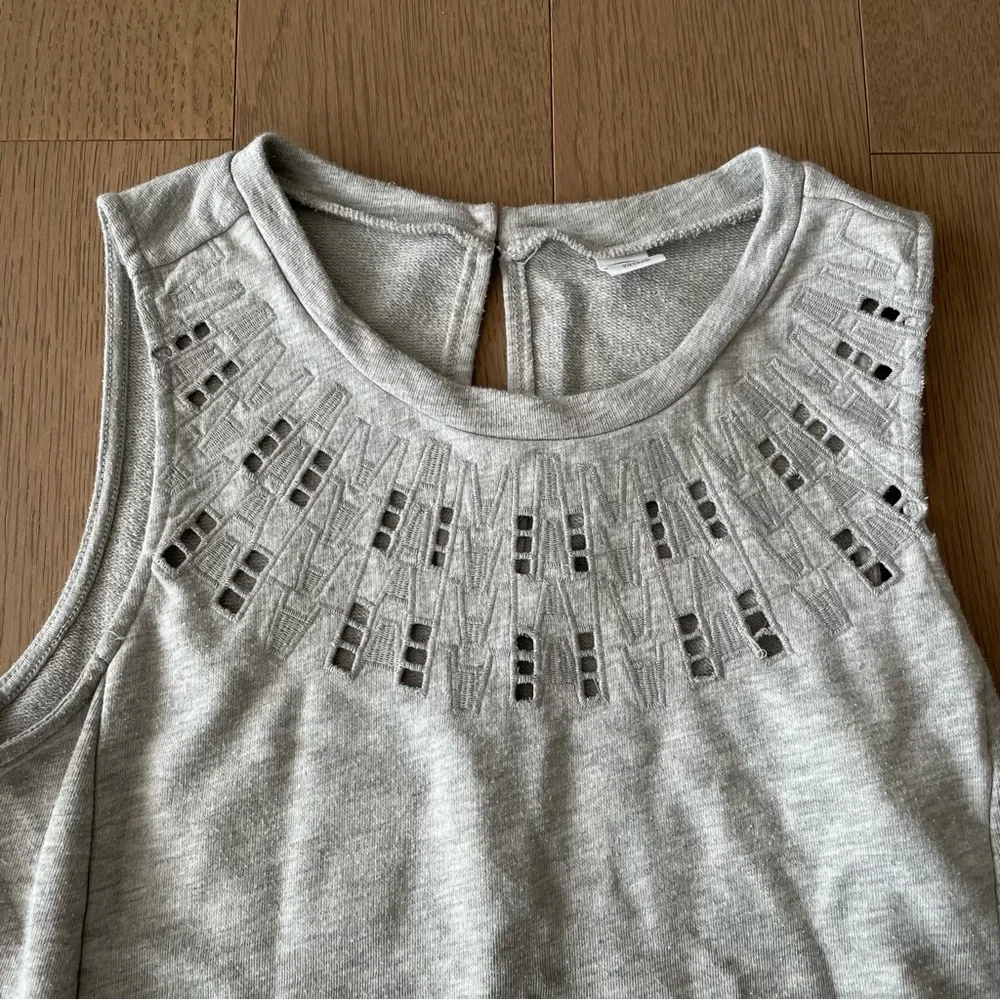 Old Navy heather gray dress - Picture 2 of 6